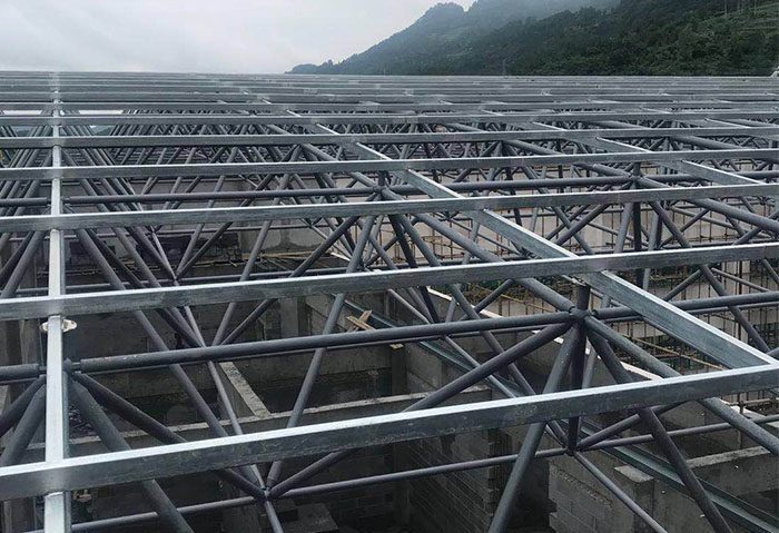 原平学校艺体楼网架